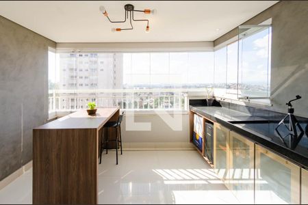 Varanda de apartamento para alugar com 3 quartos, 95m² em Alto Caiçaras, Belo Horizonte