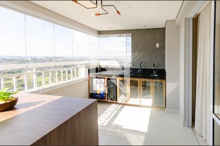 Varanda de apartamento para alugar com 3 quartos, 95m² em Alto Caiçaras, Belo Horizonte
