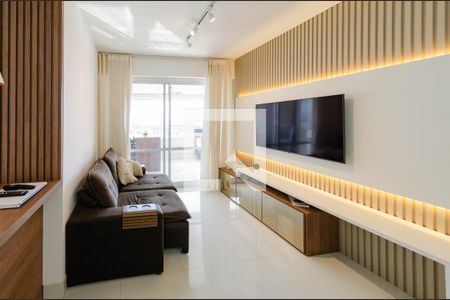 Sala de apartamento para alugar com 3 quartos, 95m² em Alto Caiçaras, Belo Horizonte