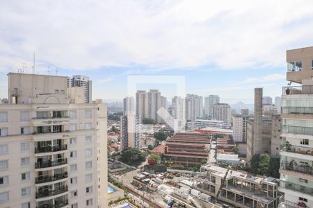 Vista da Sacada de apartamento à venda com 1 quarto, 37m² em Pompeia, São Paulo