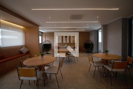 Área comum de kitnet/studio para alugar com 1 quarto, 44m² em Pinheiros, São Paulo