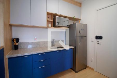 Cozinha de kitnet/studio para alugar com 1 quarto, 44m² em Pinheiros, São Paulo