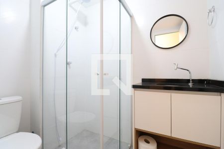 Banheiro de apartamento para alugar com 1 quarto, 25m² em Pompeia, São Paulo