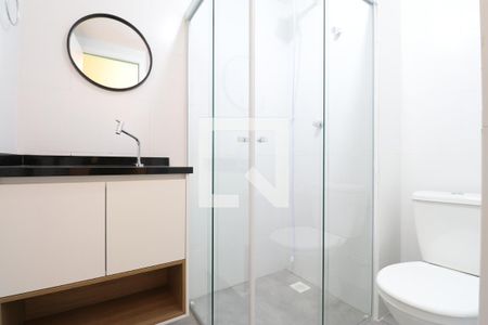 Banheiro de apartamento para alugar com 1 quarto, 25m² em Pompeia, São Paulo