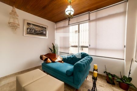 Varanda da Sala de apartamento à venda com 4 quartos, 160m² em Cidade Nova, Belo Horizonte