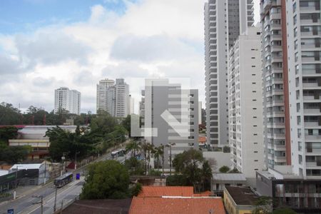 Vista Sacada  de kitnet/studio à venda com 1 quarto, 23m² em Santo Amaro, São Paulo