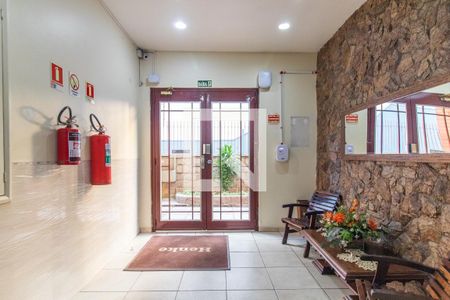 Hall de entrada de apartamento para alugar com 1 quarto, 39m² em Farroupilha, Porto Alegre