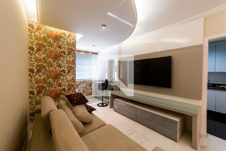 Sala de apartamento para alugar com 3 quartos, 90m² em Funcionários, Belo Horizonte