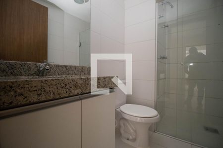 Banheiro de kitnet/studio para alugar com 1 quarto, 45m² em Noroeste, Brasília