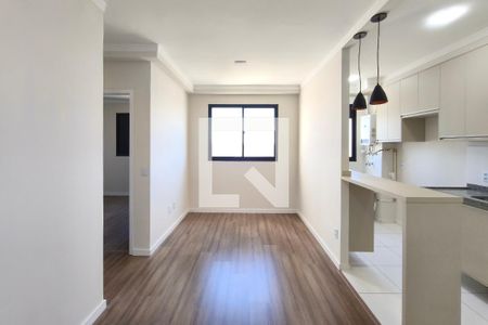 Sala/Cozinha de apartamento à venda com 2 quartos, 42m² em Jardim Ibirapuera, Campinas