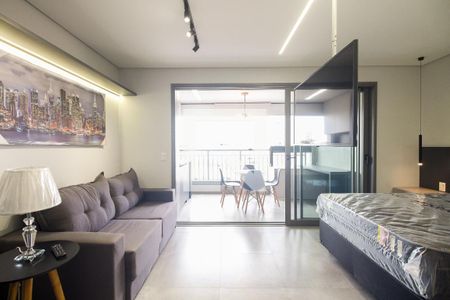 Studio - Sala e Quarto  de kitnet/studio para alugar com 1 quarto, 37m² em Cidade Mãe do Céu, São Paulo