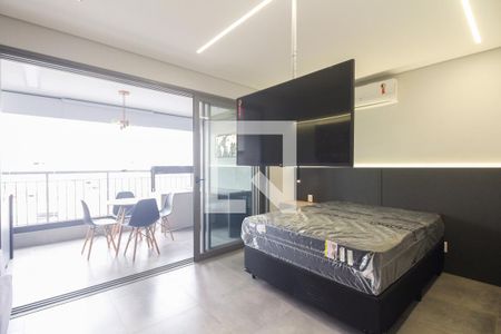Studio - Sala e Quarto  de kitnet/studio para alugar com 1 quarto, 37m² em Cidade Mãe do Céu, São Paulo