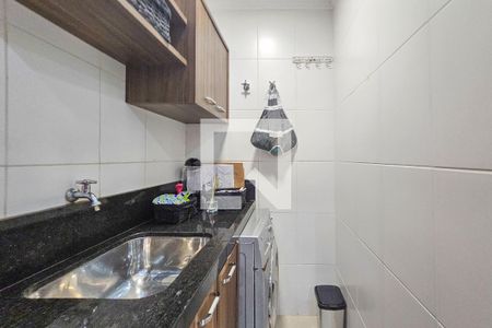 Área de Serviço de apartamento para alugar com 3 quartos, 125m² em Loteamento Joao Batista Juliao, Guarujá