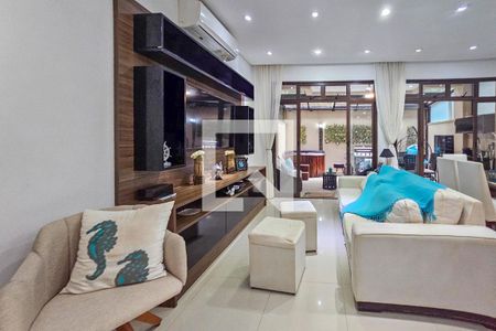Sala de apartamento para alugar com 3 quartos, 125m² em Loteamento Joao Batista Juliao, Guarujá