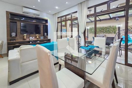 Sala de apartamento para alugar com 3 quartos, 125m² em Loteamento Joao Batista Juliao, Guarujá