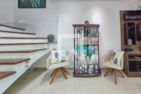 Sala de apartamento para alugar com 3 quartos, 125m² em Loteamento Joao Batista Juliao, Guarujá