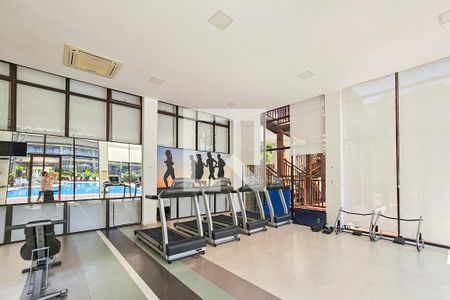 Área comum de apartamento para alugar com 3 quartos, 125m² em Loteamento Joao Batista Juliao, Guarujá