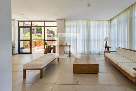 Área comum de apartamento para alugar com 3 quartos, 125m² em Loteamento Joao Batista Juliao, Guarujá