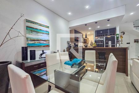 Sala de apartamento para alugar com 3 quartos, 125m² em Loteamento Joao Batista Juliao, Guarujá