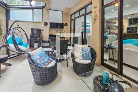 Varanda de apartamento para alugar com 3 quartos, 125m² em Loteamento Joao Batista Juliao, Guarujá
