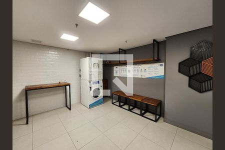 Área comum de kitnet/studio à venda com 1 quarto, 28m² em Indianópolis, São Paulo