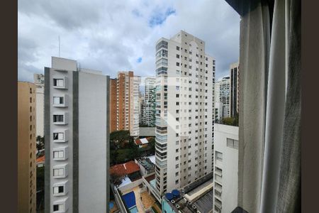 Vista de kitnet/studio à venda com 1 quarto, 28m² em Indianópolis, São Paulo