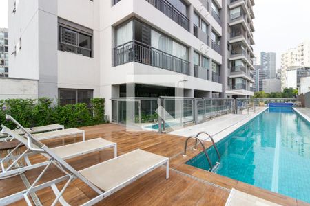 Área comum - Piscina de apartamento à venda com 1 quarto, 47m² em Vila Anglo Brasileira, São Paulo