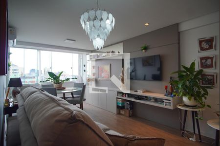 Sala de apartamento à venda com 2 quartos, 76m² em São João, Porto Alegre