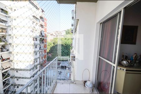 Varanda da Sala de apartamento à venda com 2 quartos, 67m² em Tijuca, Rio de Janeiro