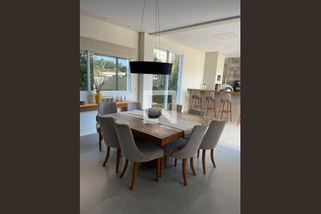 Sala de Jantar de casa de condomínio à venda com 4 quartos, 324m² em Swiss Park, Campinas