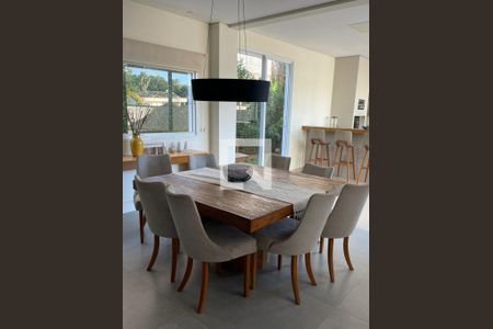 Sala de Jantar de casa de condomínio à venda com 4 quartos, 324m² em Swiss Park, Campinas