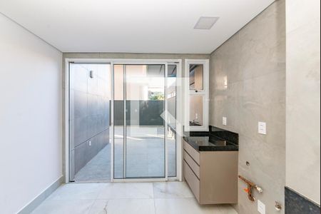 Cozinha de apartamento à venda com 3 quartos, 140m² em Alto Caiçaras, Belo Horizonte