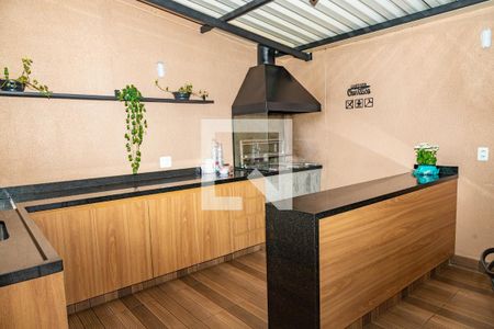 Área comum - Churrasqueira de apartamento à venda com 2 quartos, 46m² em Vila Nogueira, Diadema