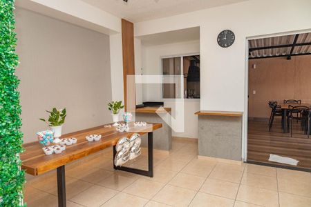 Hall social de apartamento à venda com 2 quartos, 46m² em Vila Nogueira, Diadema
