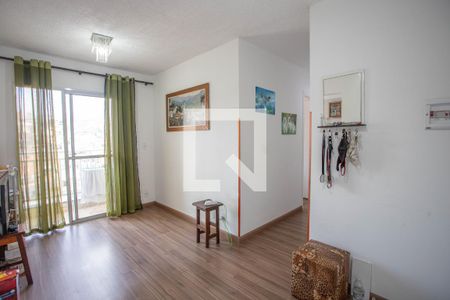 Sala de apartamento à venda com 2 quartos, 46m² em Vila Nogueira, Diadema