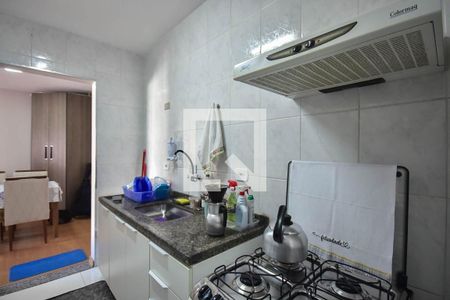 Cozinha de apartamento à venda com 2 quartos, 57m² em Vila Sonia do Taboao, Taboão da Serra