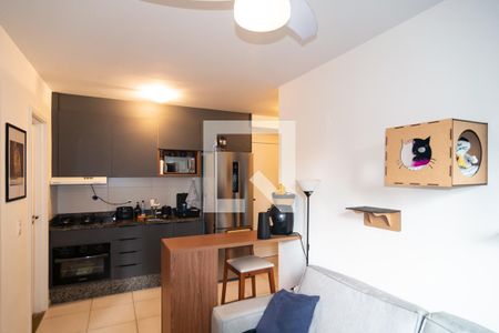 Sala de apartamento à venda com 2 quartos, 37m² em Bela Vista, São Paulo