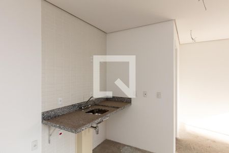 Cozinha de kitnet/studio para alugar com 1 quarto, 40m² em Centro Histórico de São Paulo, São Paulo