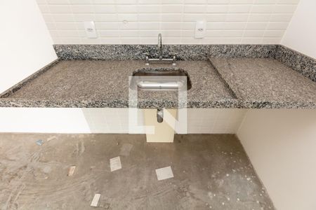 Cozinha de kitnet/studio para alugar com 1 quarto, 40m² em Centro Histórico de São Paulo, São Paulo