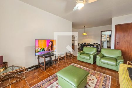 Sala de apartamento para alugar com 3 quartos, 140m² em Centro, Guarujá