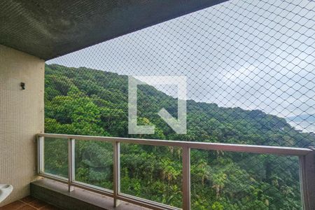 Varanda de apartamento para alugar com 3 quartos, 140m² em Centro, Guarujá