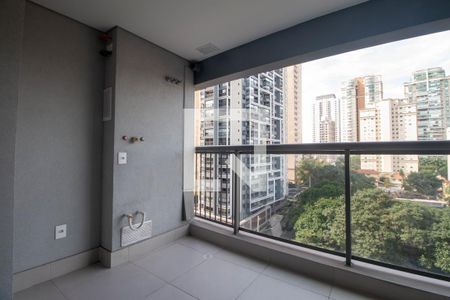 Varanda Studio de apartamento à venda com 1 quarto, 30m² em Jardim das Acacias, São Paulo