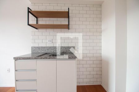 Sala/Cozinha de apartamento para alugar com 1 quarto, 33m² em Santo Amaro, São Paulo