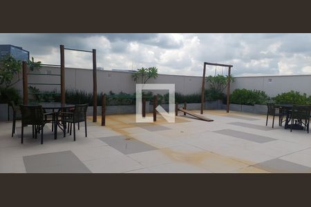 Área comum - espaço fitness de kitnet/studio para alugar com 1 quarto, 25m² em Vila Olímpia, São Paulo