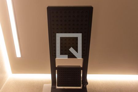Banheiro - detalhe - chuveiro de kitnet/studio para alugar com 1 quarto, 25m² em Vila Olímpia, São Paulo