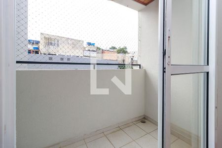 Varanda da Sala de apartamento para alugar com 2 quartos, 54m² em Vila das Belezas, São Paulo