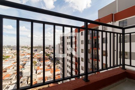 Varanda da Sala de apartamento para alugar com 2 quartos, 37m² em Vila Maria, São Paulo