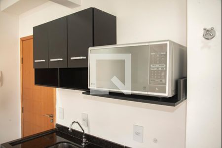 Cozinha de kitnet/studio para alugar com 1 quarto, 26m² em São Judas, São Paulo