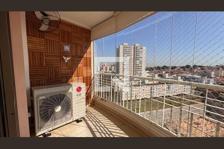 Varanda da Sala de apartamento à venda com 3 quartos, 115m² em Vila Proost de Souza, Campinas
