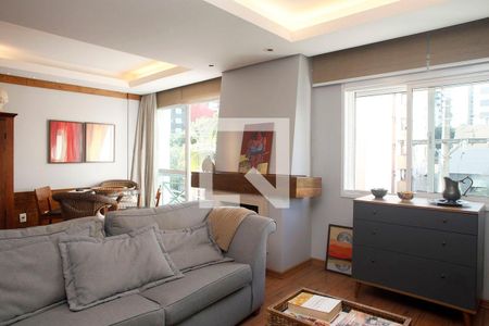 Sala de Estar de apartamento à venda com 1 quarto, 70m² em Bela Vista, Porto Alegre